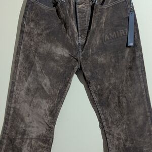 Amiri Velvet Camp Pants 100% Authentic